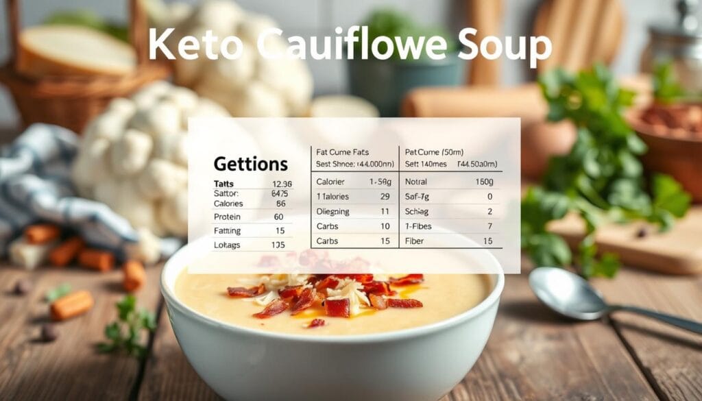 Keto Cauliflower Soup Nutrition Facts Keto Cauliflower Soup Nutrition Facts