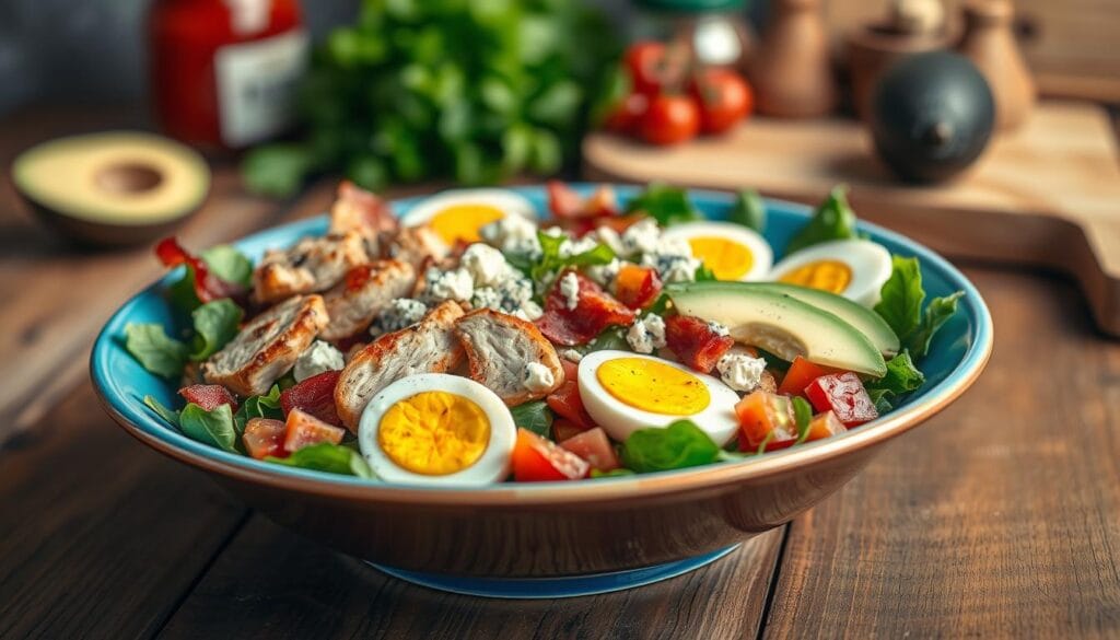 Keto Cobb Salad Protein Options