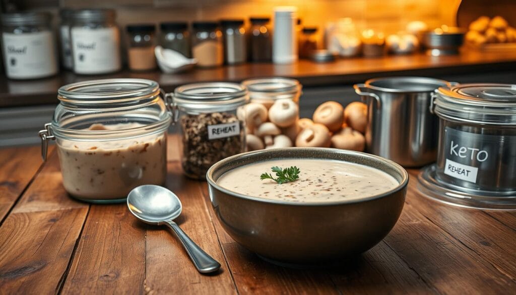 Keto Mushroom Soup Storage Tips Keto Mushroom Soup Storage Tips
