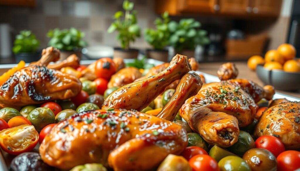 Keto Sheet Pan Chicken Cooking Method