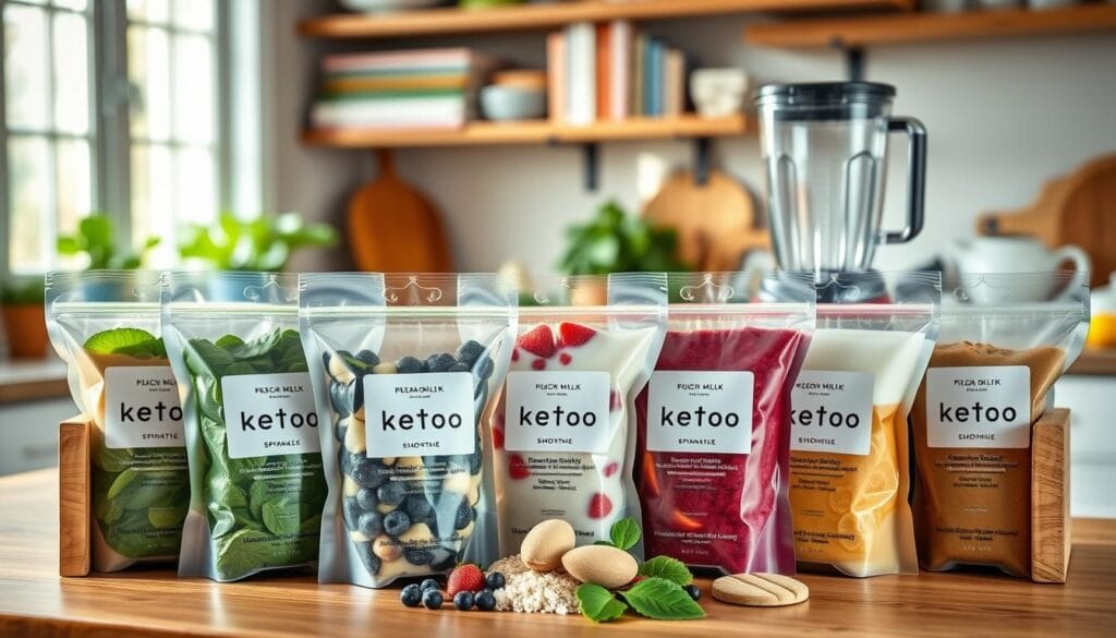Keto Smoothie Freezer Pack Varieties