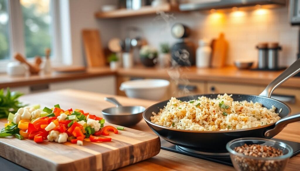 cooking tips for cauliflower rice