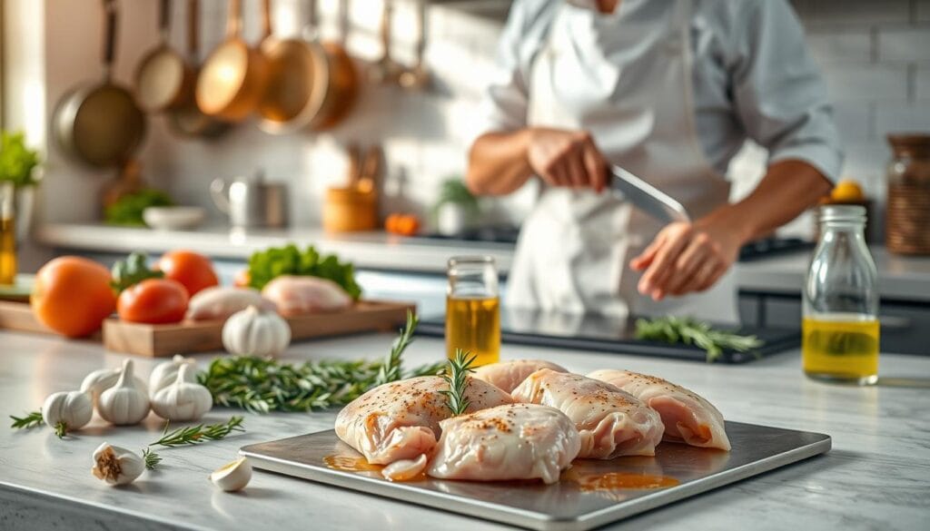 preparation techniques for chicken
